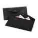 Product thumbnail Envelope-like pouch in black imitation leather 1