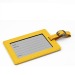 Large rectangular PU luggage tag, luggage tag holder promotional