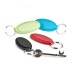 Product thumbnail Oval leather key ring 1