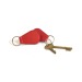 Drop key ring in imitation leather in colourful imitation leather wholesaler