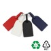 Small luggage tag with rPET flap - STOCK wholesaler