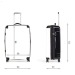 Trolley suitcase with rigid shell, Hard-shell suitcase promotional