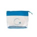 Trousse de toilette transparente, trousse d'avion promotional