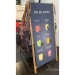 Carte à menu, stop-trottoir promotional