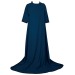 Fleece blanket with sleeves wholesaler