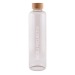 BOTTLE with bamboo stopper, bottle promotional