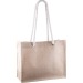 Sac en jute et corde 40x16x32cm, Sac en toile de jute promotional