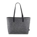Sac feutre anses simili cuir, goodies en feutrine promotional