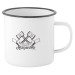 FIELD BLANCA CUP, metal mug and cup promotional