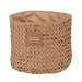 Bourse en raphia, trousse de toilette promotional
