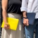 Recycled leather computer case 14/15, laptop sleeve promotional