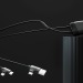 ICE-C - Câble de charge multi-connecteurs d'1 mètre avec transfert de données, câble de chargement promotional
