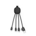 Ine Smart - Câble de charge multi-connecteurs Double entrée Type-C USB wholesaler
