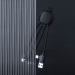 Ine Smart - Câble de charge multi-connecteurs Double entrée Type-C USB, câble de chargement promotional