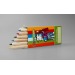 6 small durable coloured pencils wholesaler