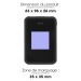 Batterie de secours ultra compacte - 10 000mAh, Batterie de secours ou powerbank promotional