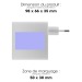Chargeur Secteur Intelligent 6A - 3 USB et TYPE-C 60W, chargeur de téléphone promotional