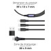 Câble de charge 5 en 1, câble de chargement promotional