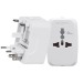 Universal Travel Adapter - White wholesaler
