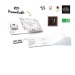 Carte de voeux Carré de chocolat 4g Bio avec bague personnalisable wholesaler