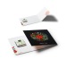 Carte de voeux Carré de chocolat 4g Bio avec bague personnalisable wholesaler