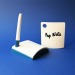 Pen holder with erasable note, French made wholesaler