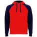 BADET - Sweat-shirt bi couleur unisexe, Sweat-shirt promotional