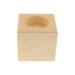 Product thumbnail Wooden cube candleholder 1