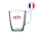Petit mug en verre 25cl wholesaler