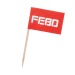 Product thumbnail Mini flag cocktail pick 2