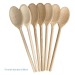 Oval wooden spoon wholesaler