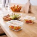 Lunchbox in glass 80cl, Lunch box and box lunch promotional
