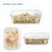 Glass lunchbox 120cl, Sustainable Lunchbox promotional