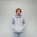Men's Zip-Up Hoodie, Textile made in France promotional