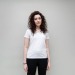 T-shirt femme col V, T-shirt col V promotional