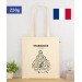 French cotton tote bag 220g wholesaler