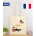 French cotton tote bag 280g wholesaler