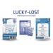Product thumbnail Pack LUCKY-LOST 2 adhesive QR Codes and 1 free PVC badge 1