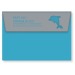 Two-tone travel pouch with dolphin cut-out wholesaler