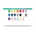 Product thumbnail 2-part French-style travel pouch / 1 crystal clear and 1 opaque 1