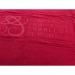 Drap de bain logo embossé relief jacquard 70x140 cm au Pantone, Serviette de douche 70x140cm promotional