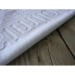 Serviette éponge personnalisée relief jacquard embossée 50x70 cm, Serviette de toilette 50x100cm promotional