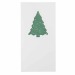 Carte de voeux avec papier ensemencé sapin - graines d'épicéa - Epicéa - 4/0-c, décoration et objet de Noël promotional