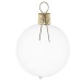 Blown glass Christmas bauble, bauble promotional