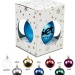 Traditional glass Christmas ornaments 834, bauble promotional