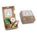 Christmas gift box - Clay pots, chocolate baking moulds Father Christmas and Christmas tree wholesaler