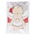 Product thumbnail Felt and wood pendant - Angels in a promotional bag 2