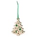 Product thumbnail Felt and wooden pendant - Christmas tree in a promotional bag 1