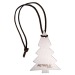 Standard pattern stainless steel nutcracker in nut-free bag - fir tree in cello bag - the standard, Christmas tree decoration promotional