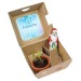 Christmas gift box - Father Christmas earthenware and chocolate pots wholesaler